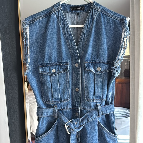 Blank NYC denim jumpsuit - Picture 3 of 6